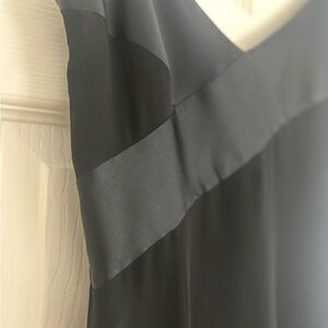 Armani Collezioni Black V-Neck Dress